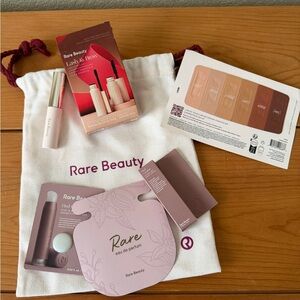Rare Beauty Brow Lift and Hand Cream w makeup bag